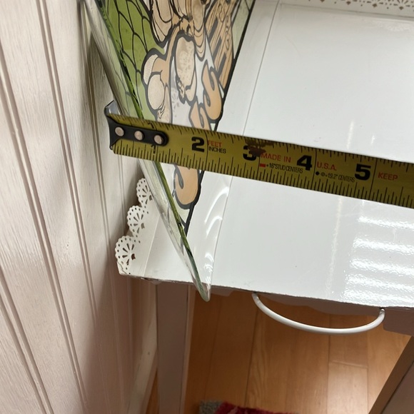 Retro/MCM Style Glass Serving Tray Vegetable Design - Picture 8 of 10